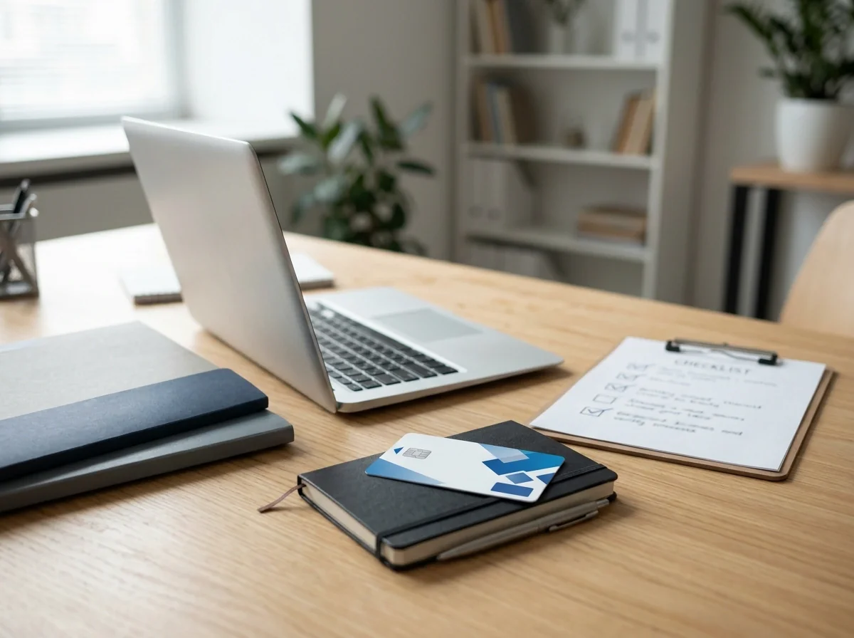 A neutral illustration of payment checks, identity documents and withdrawal terms being reviewed carefully