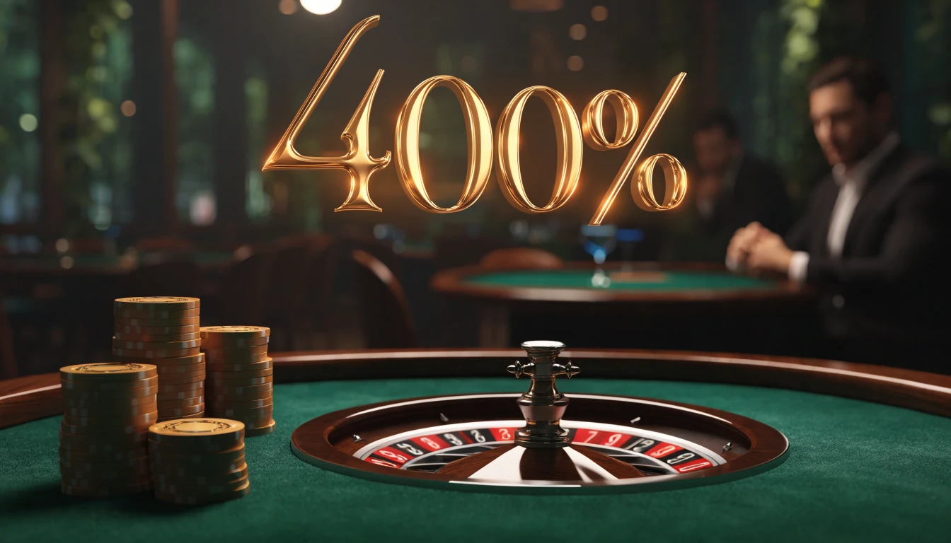 Online Casino with a 400% Bonus: Terms Explained